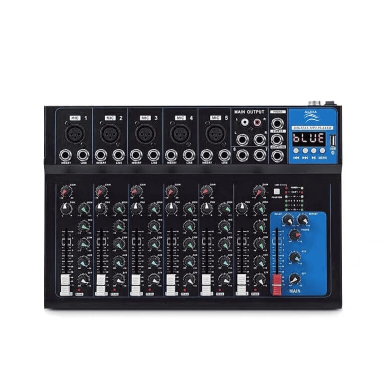 F7 Professional Audio Mixer Console