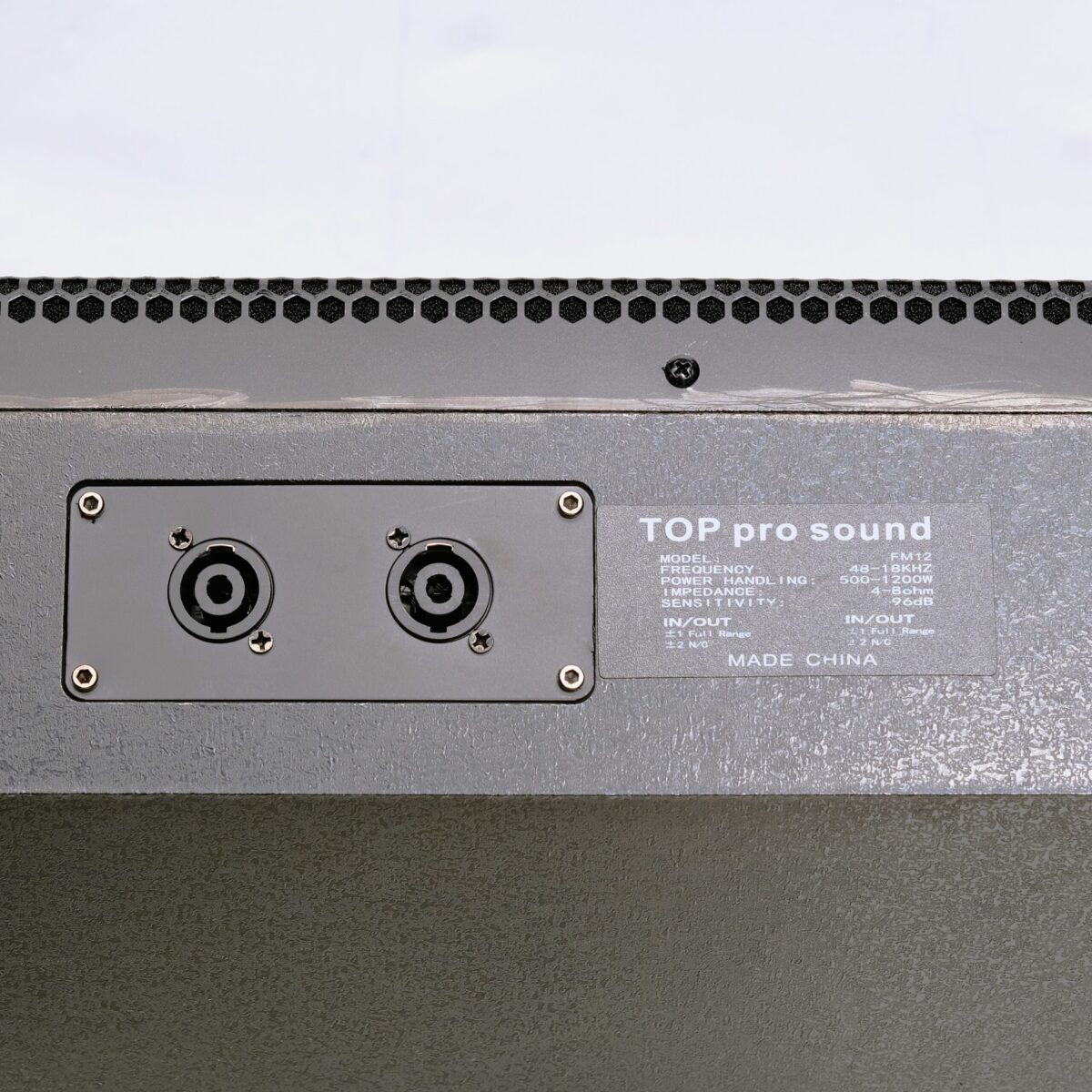 TOP PRO SOUND FM12 MONITOR SPEAKER 12-INCH