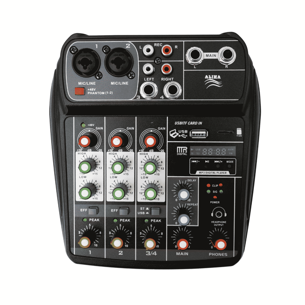 ALIHA AL-4 COMPACT AUDIO MIXING CONSOLE - Image 1