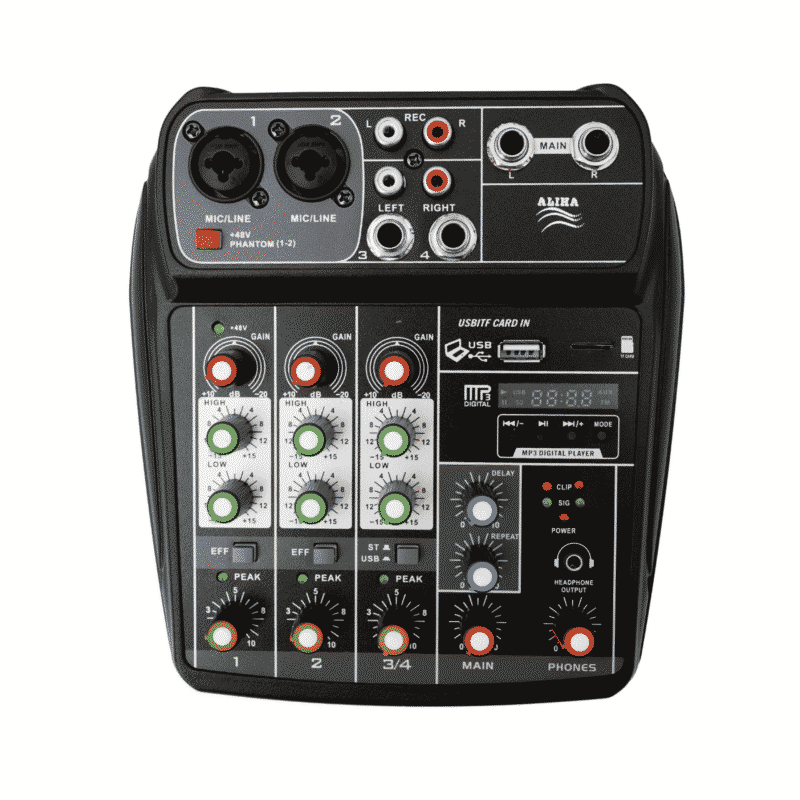 ALIHA AL-4 COMPACT AUDIO MIXING CONSOLE