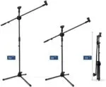 ALIHA DOUBLE-HEAD MICROPHONE FLOOR STAND