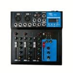 F4 MINI 4 CHANNEL SOUND MIXING CONSOLE