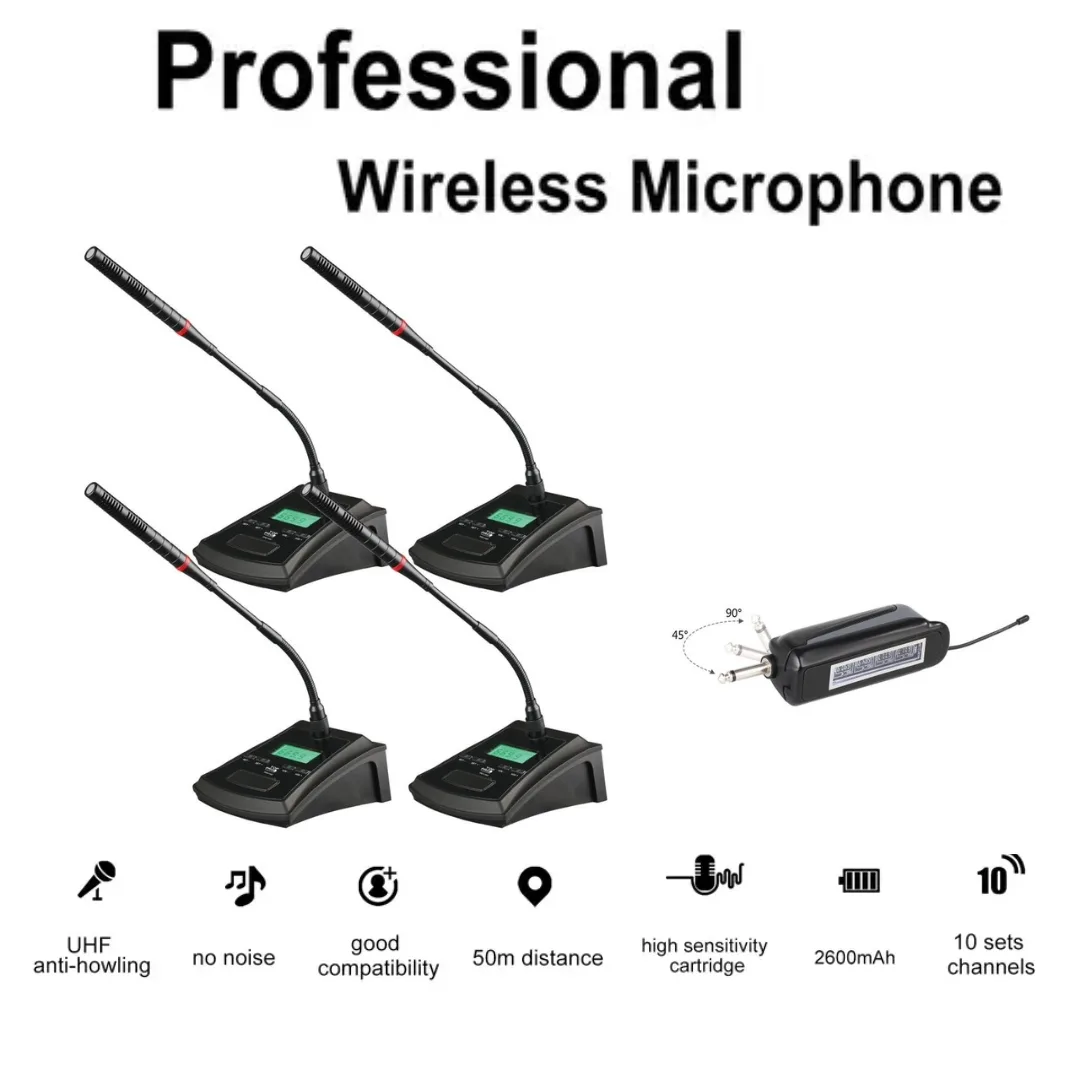 TOP PRO 4 CH CONFERENCE MICROPHONE PRO-H02