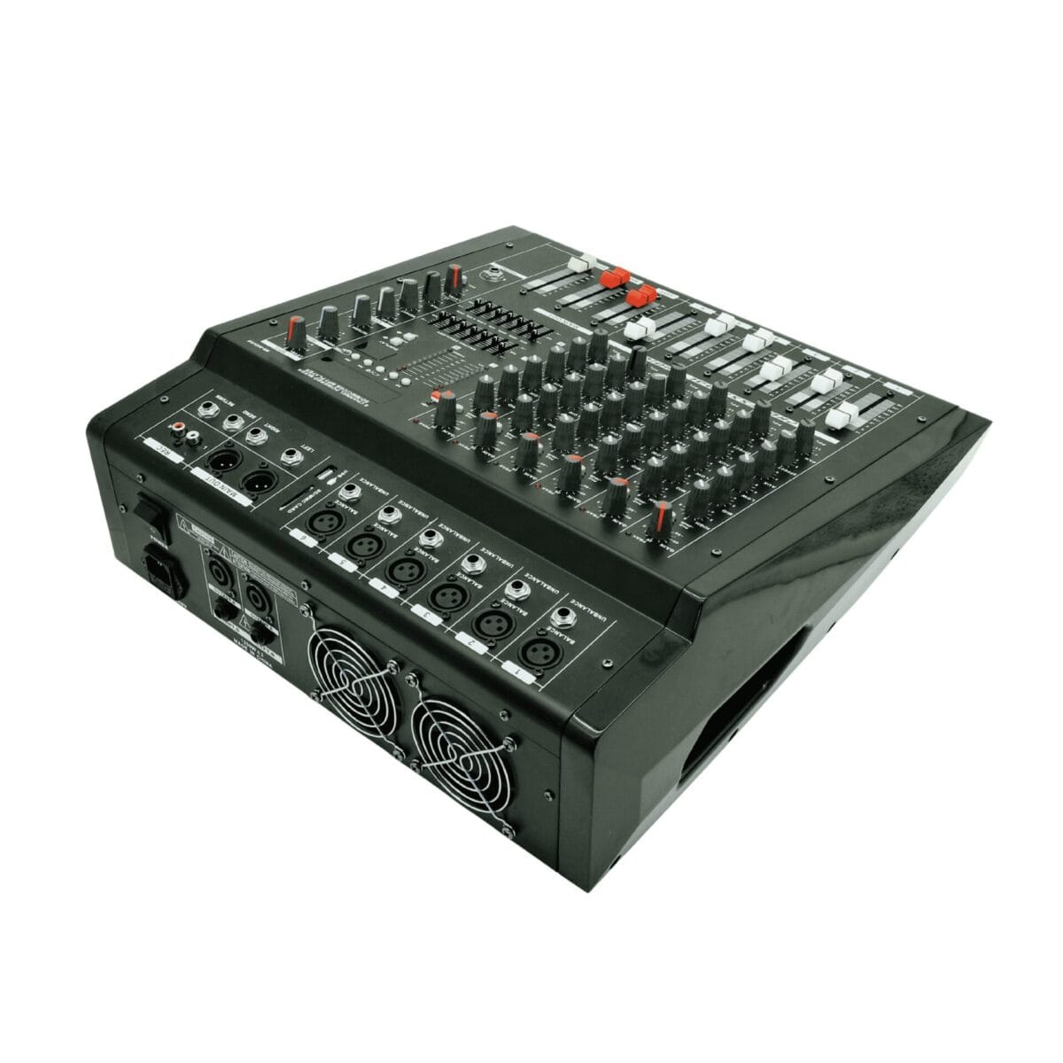 TOP PRO MS-602USB AUDIO POWER MIXER 6 CHANNEL