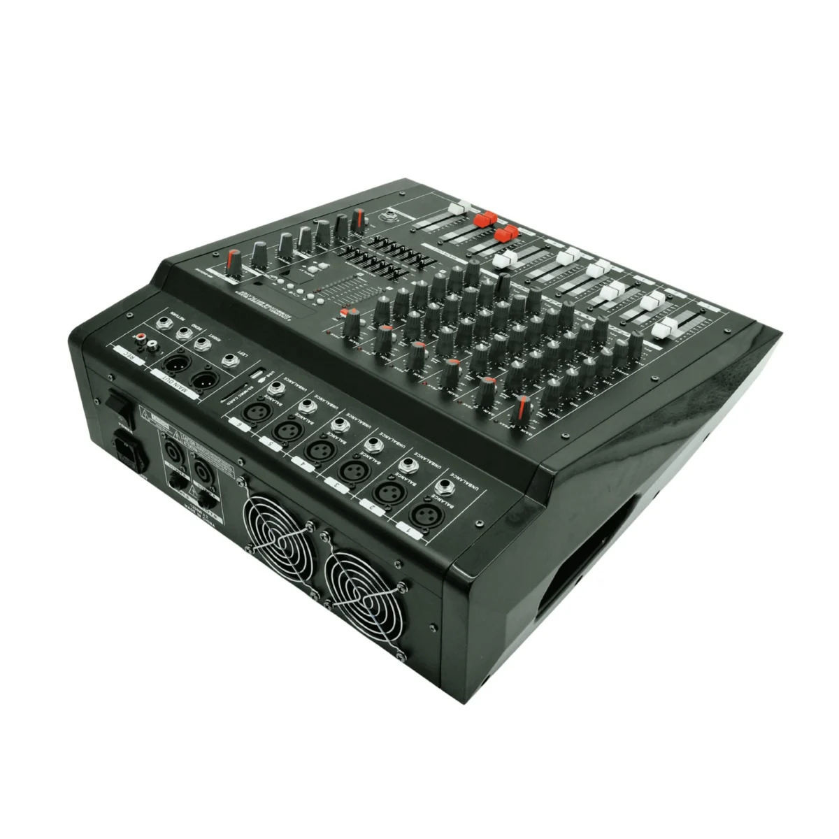 TOP PRO MS-602USB AUDIO POWER MIXER 6 CHANNEL