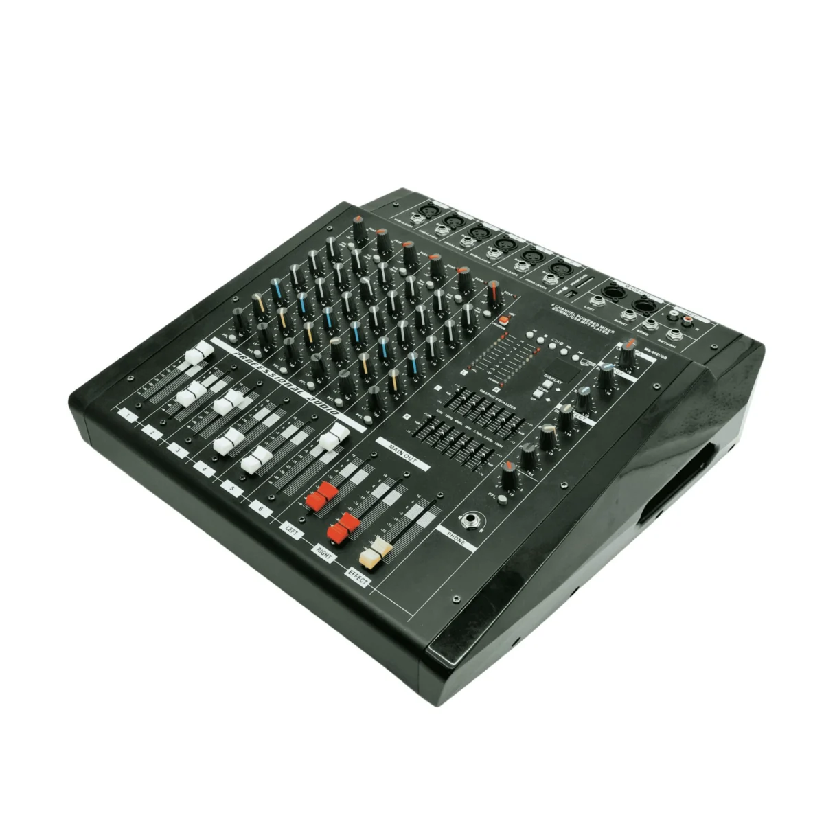 TOP PRO MS-602USB AUDIO POWER MIXER 6 CHANNEL
