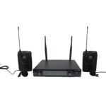 TOP PRO MS-750T DUAL LAPEL WIRELESS MICROPHONE