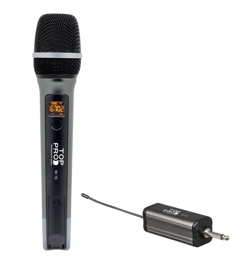 TOP PRO W-16 PROFESSIONAL WIRELESS MICROPHONE