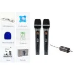 TOP PRO W-17 DUAL WIRELESS HAND MICROPHONE