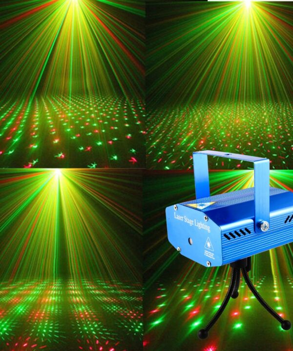 MINI RED GREEN DISCO STAGE LASER LIGHTS