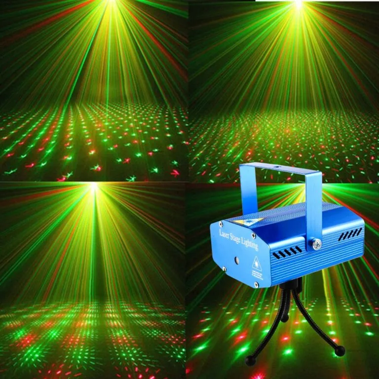 MINI RED GREEN DISCO STAGE LASER LIGHTS