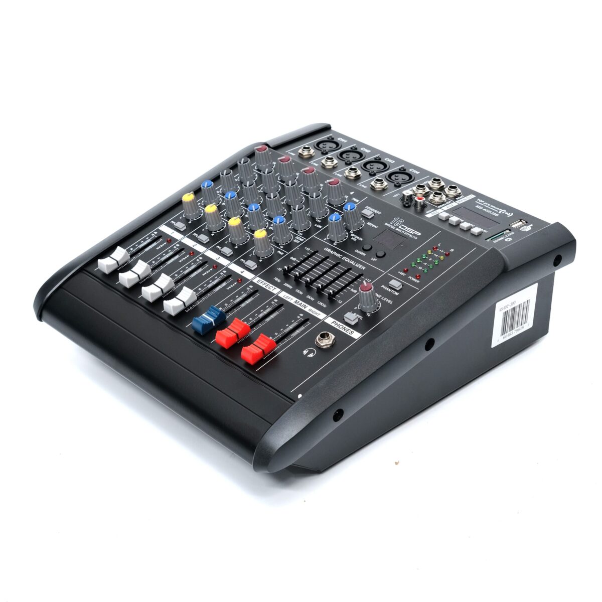 TOP PRO MS-402USB 4 CHANNEL DJ POWER MIXER