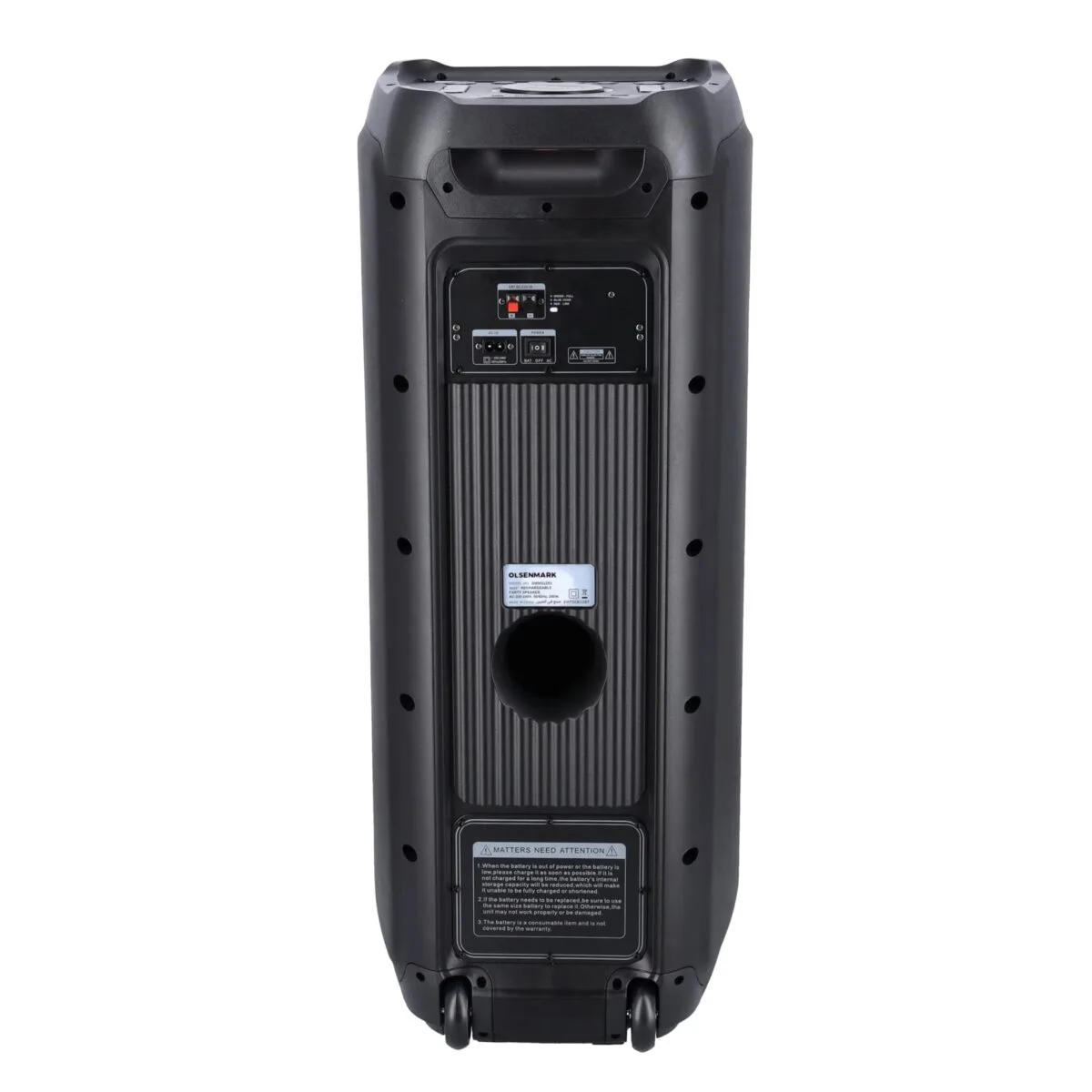 OLSENMARK OMMS1295 RECHARGEABLE PARTY SPEAKER