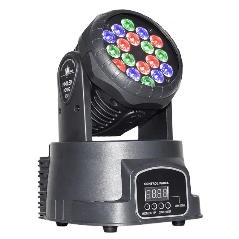 TOP PRO 18 LED RGBW Mini Moving Head Light