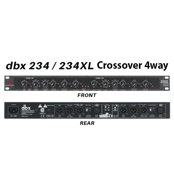 DBX 234XL Double Audio Processing Crossover