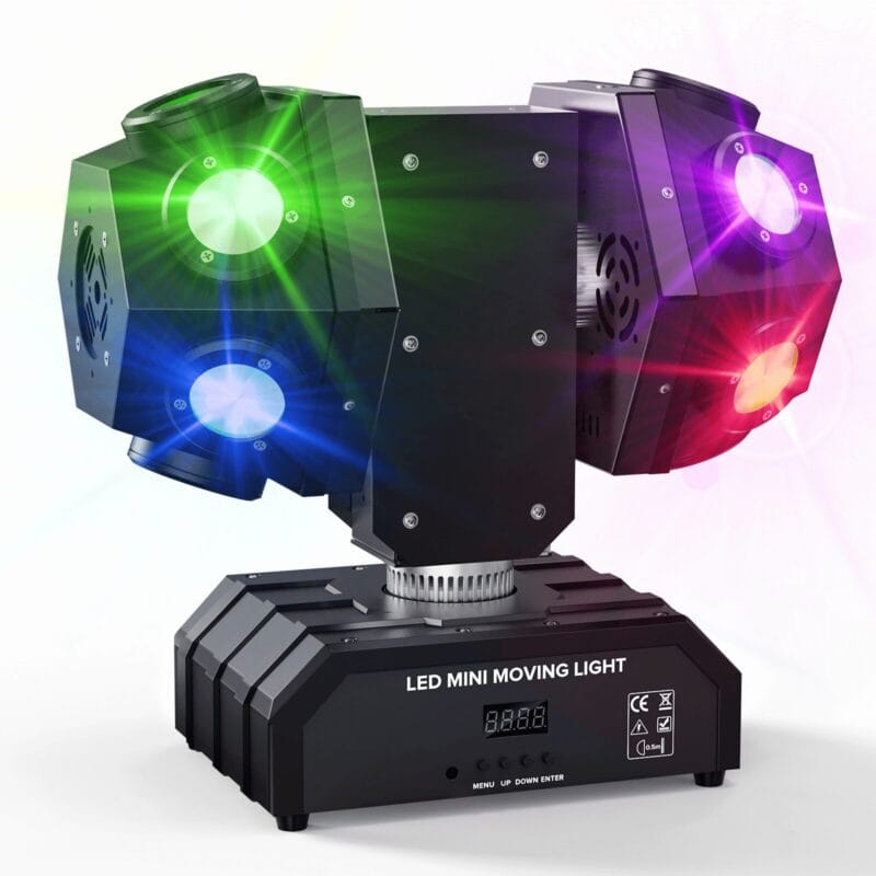 12LED Double Moving Head Light