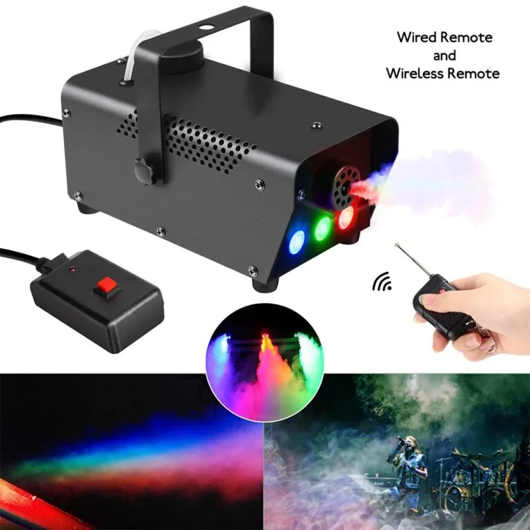 Fog Machine 600W LED With Remote Controller