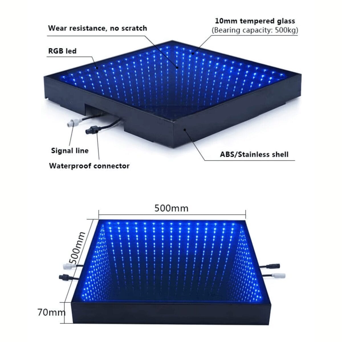 RGB 3D LED Dance Floor