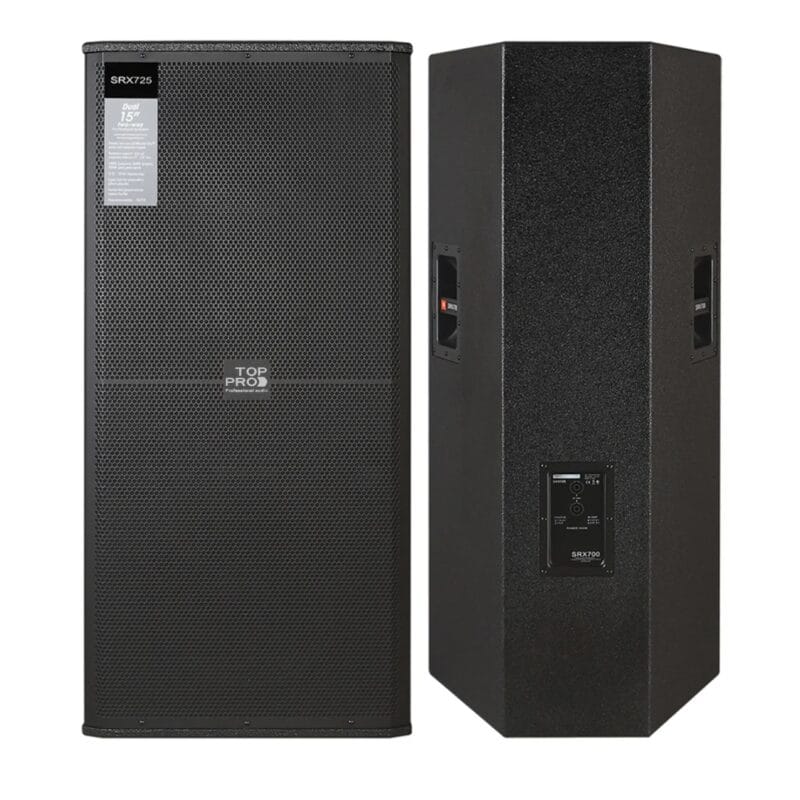 TOP PRO SRX725 Professional Speaker Cabinet Dual 15