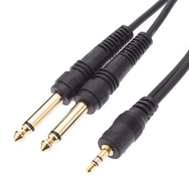 JSJ 3.5mm Dual Mono to Aux Audio Cable