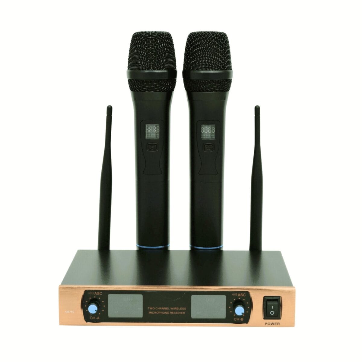 TOP PRO MS-750 DUAL UHF Professional Wireless Microphone