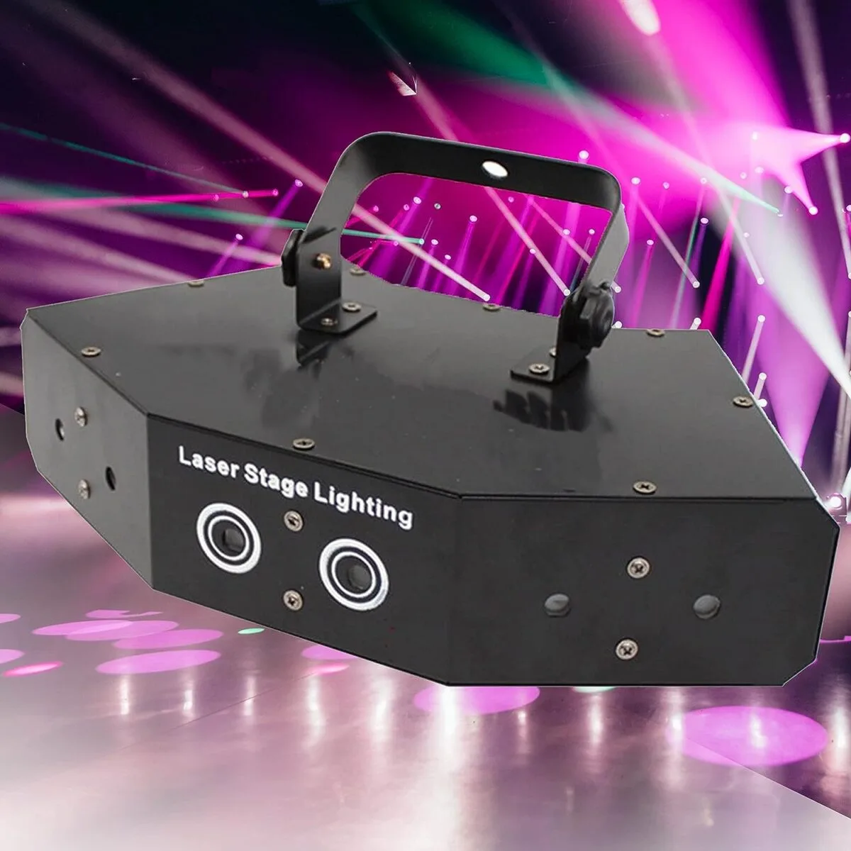 TOP PRO RGB DISCO LASER LIGHT 6 EYES