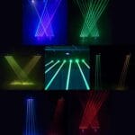 TOP PRO Six Eyes RGB Laser Light