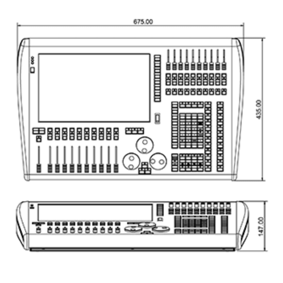 TOP PRO Tiger Touch II Lighting Console