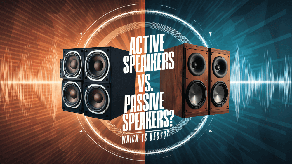 Active Speakers vs. Passive Speakers Which is Best