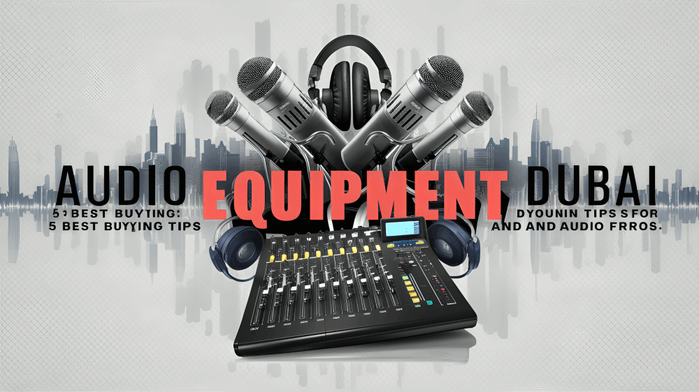 Audio Equipment Dubai ; 5 Best Buying Tips for Podcasters and Audio Pros