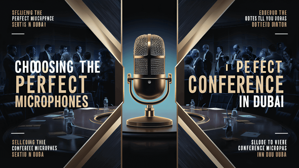 Choosing the Perfect Conference Microphones in Dubai