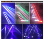 TOP PRO 4 Head LED Beam Moving DJ Light