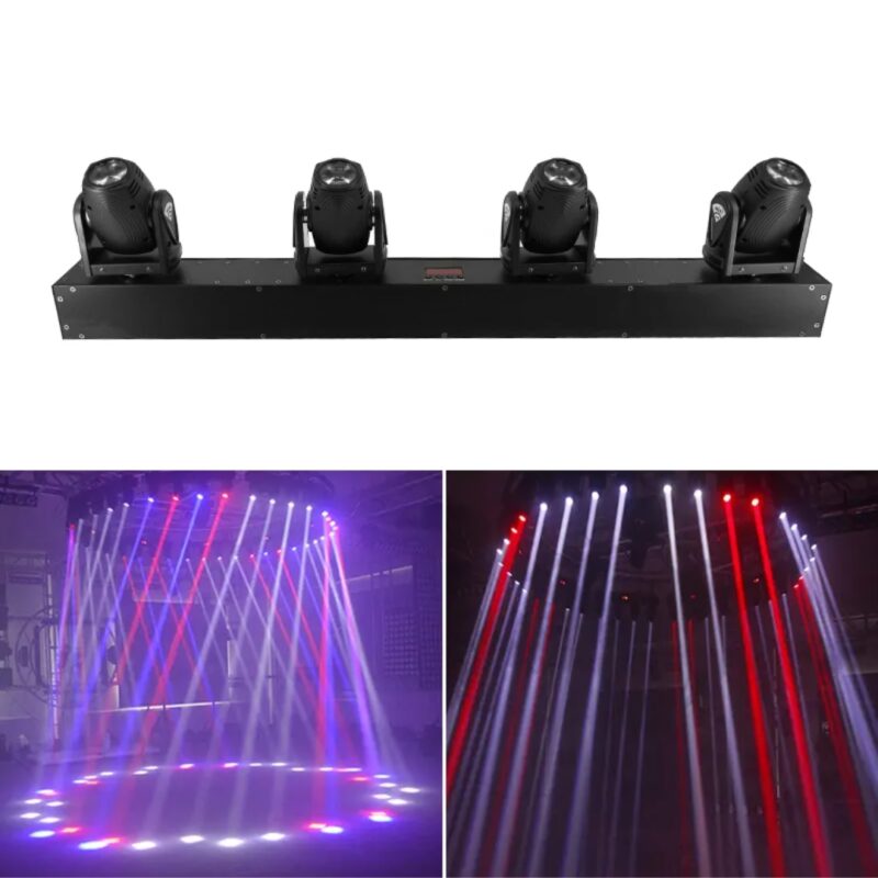 TOP PRO 4 Head LED Beam Moving DJ Light