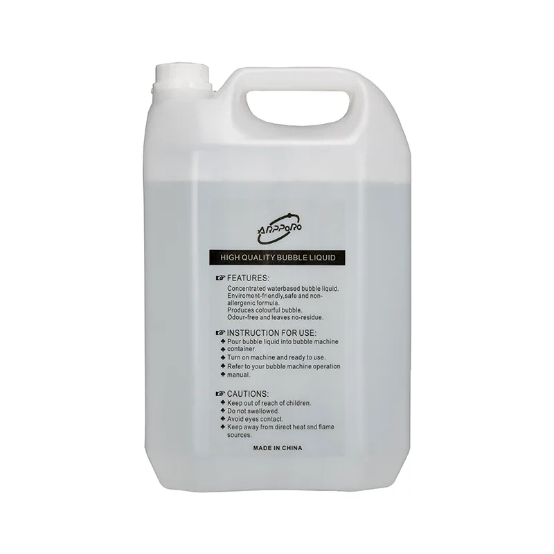 TOP PRO 5L Bubble Liquid for Stage Bubble Machine