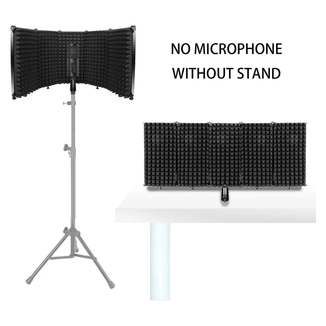 TOP PRO Mic Isolation Shield Studio Recording