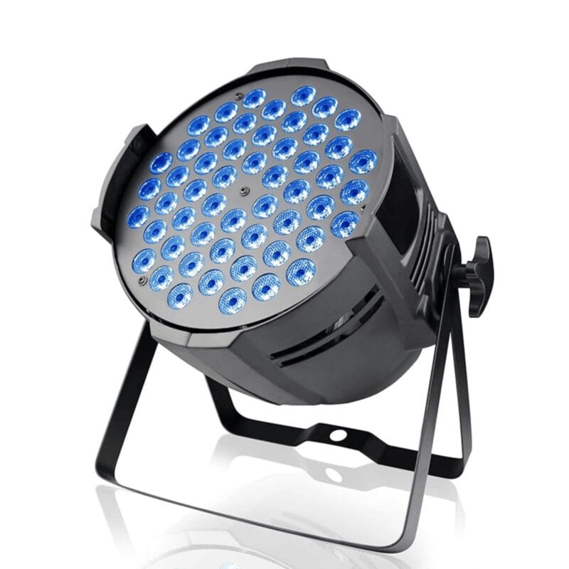 TOP PRO RGB Colorful 54 LED Par Light With POWERCON