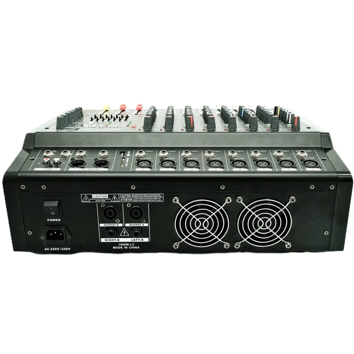 TOP PRO MS-802USB AUDIO POWER MIXER 8 CHANNEL - Image 4