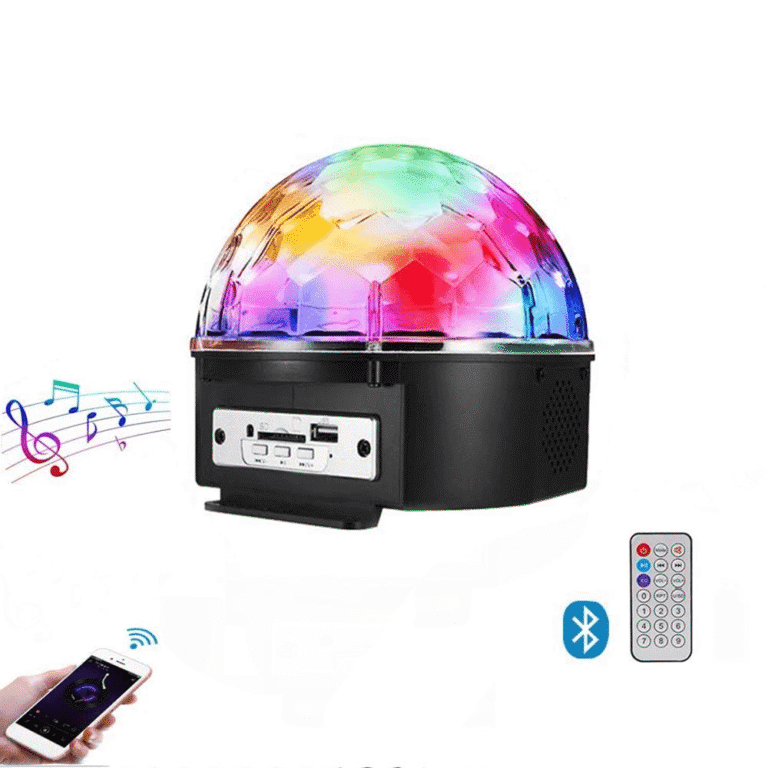 LED Crystal Magic Ball with MP3 Player