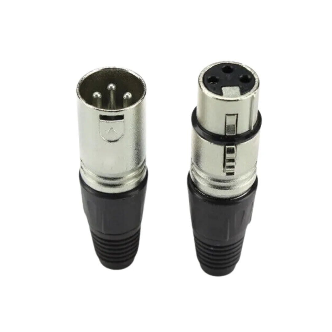 TOP PRO 3 Pin XLR Connector Male Female