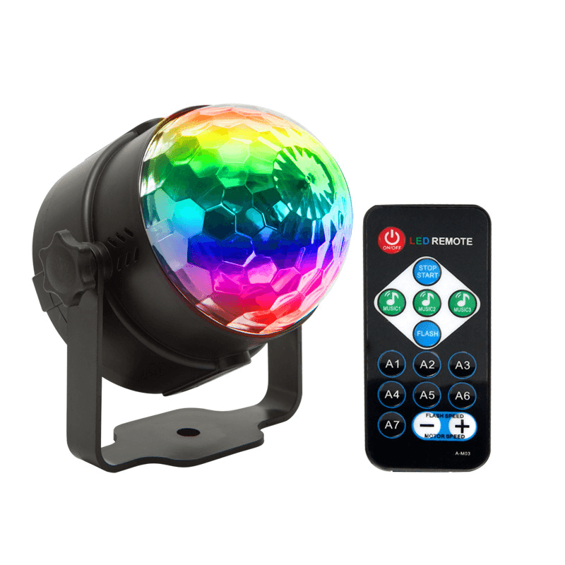 TOP PRO Mini RGB LED Magic Disco Ball Light