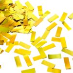 TOP PRO Fashionable Gold Confetti Paper