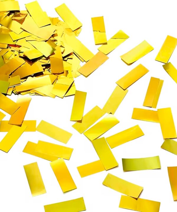 TOP PRO Fashionable Gold Confetti Paper