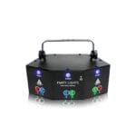 TOP PRO Pattern Flash RGB Animation Laser Light 9 Lens