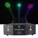 TOP PRO Pattern Flash RGB Animation Laser Light 9 Lens