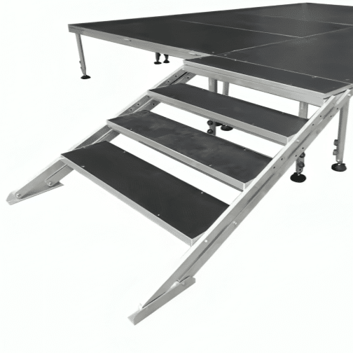 Adjustable Height Aluminium Stage Stair