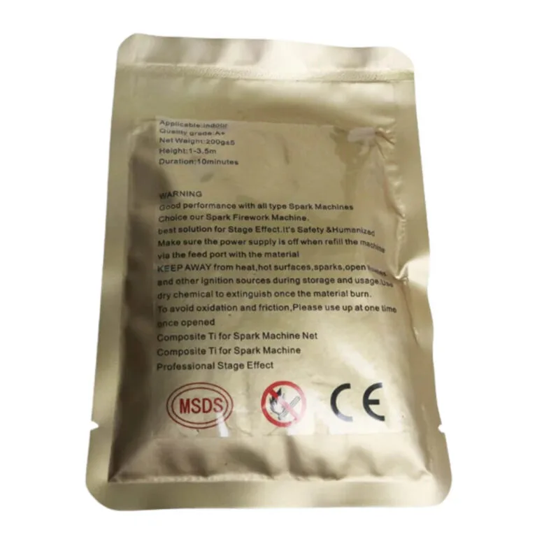 Cold Firework Machine Powder Indoor 205gm