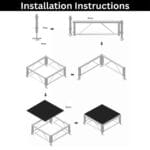 Portable Aluminum Stage For Concert 122CM
