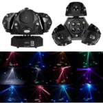 TOP PRO New 3 head led laser pattern Moving Head light