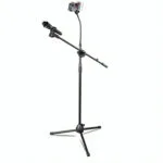 TOP PRO Mic Stand with Mobile Holder