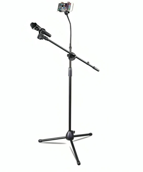 TOP PRO Mic Stand with Mobile Holder